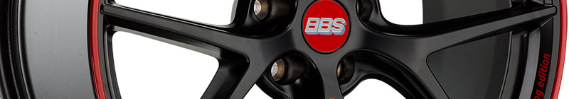BBS CI-R Noir contour rouge