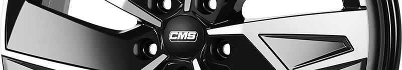 CMS C32 Aero Noir brillant face polie