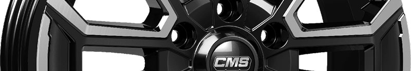 CMS C35 Noir brilant face polie