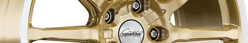 SPEEDLINE SC1 Motorismo Racing Or bord poli